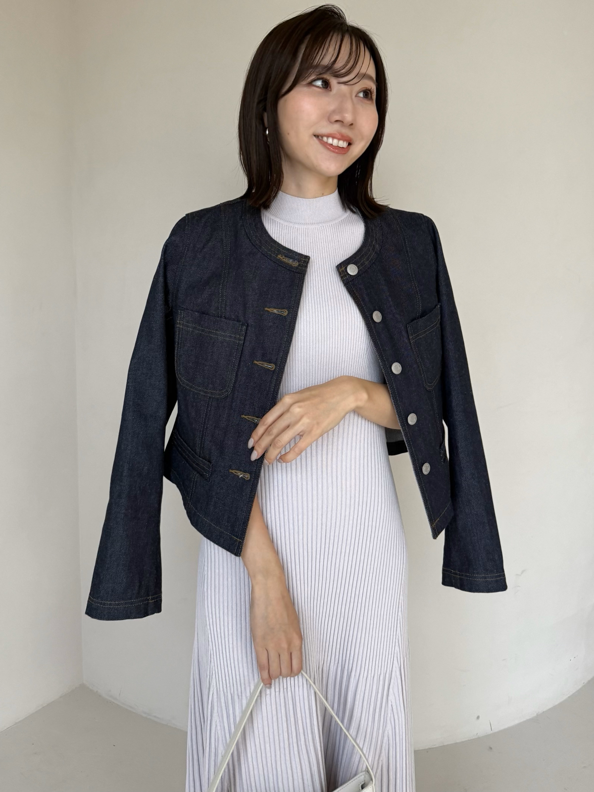 セミマーメイドニットワンピース(XS GREY): ワンピースanuans