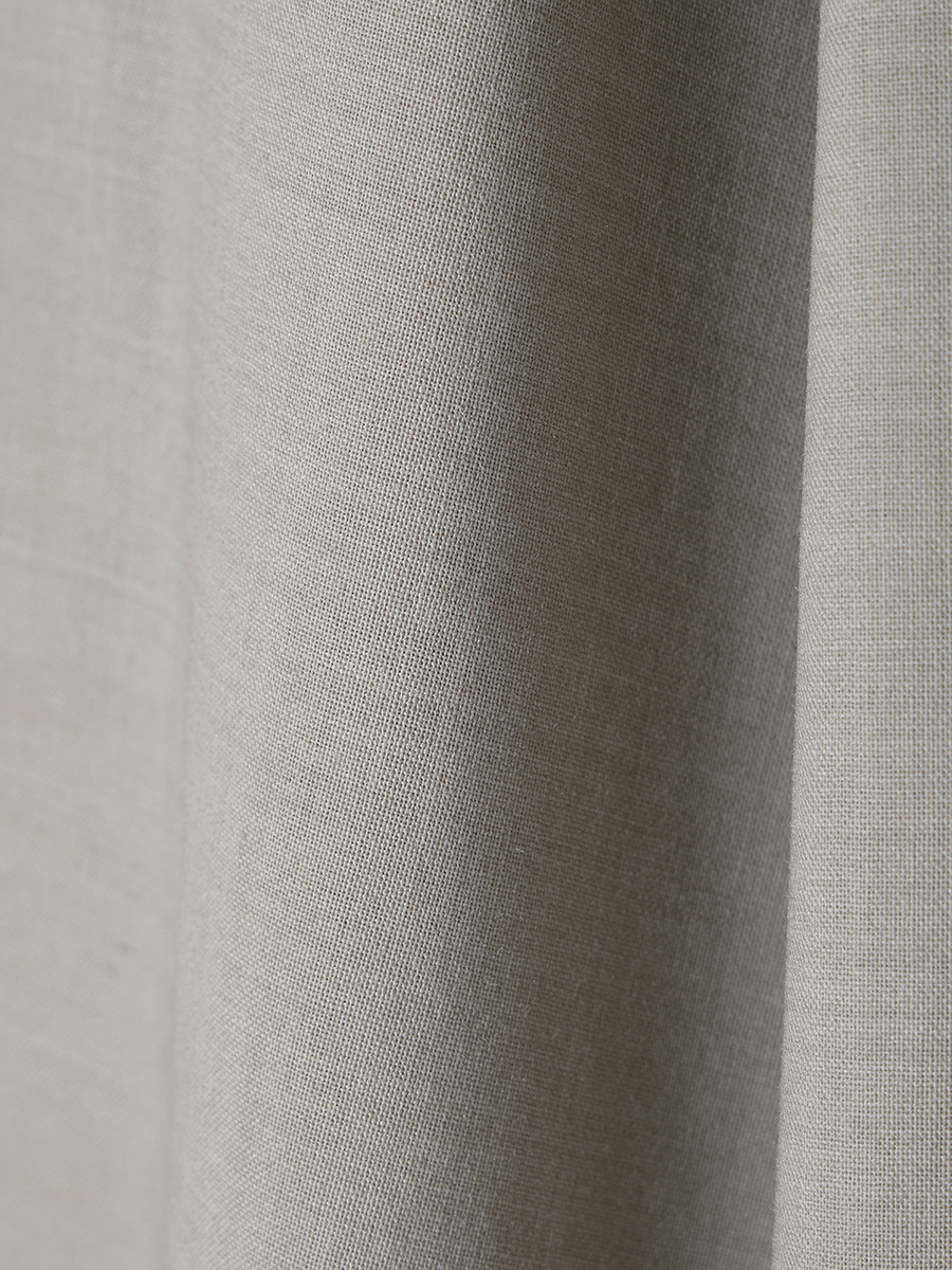 ウールブレンドイレヘムスカート(S GREY BEIGE): スカートanuans