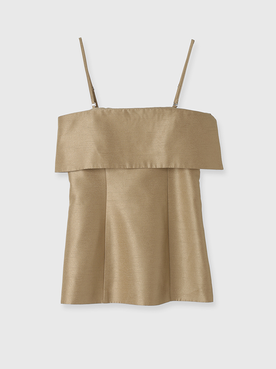 シャンタンベアトップス(S BEIGE): トップスanuans