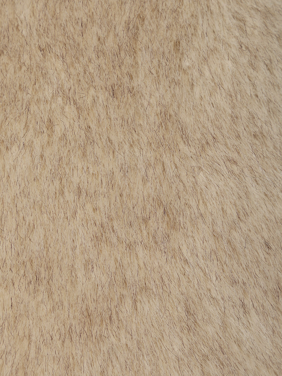 ショートファーベスト(F CHARCOAL BROWN): アウターanuans
