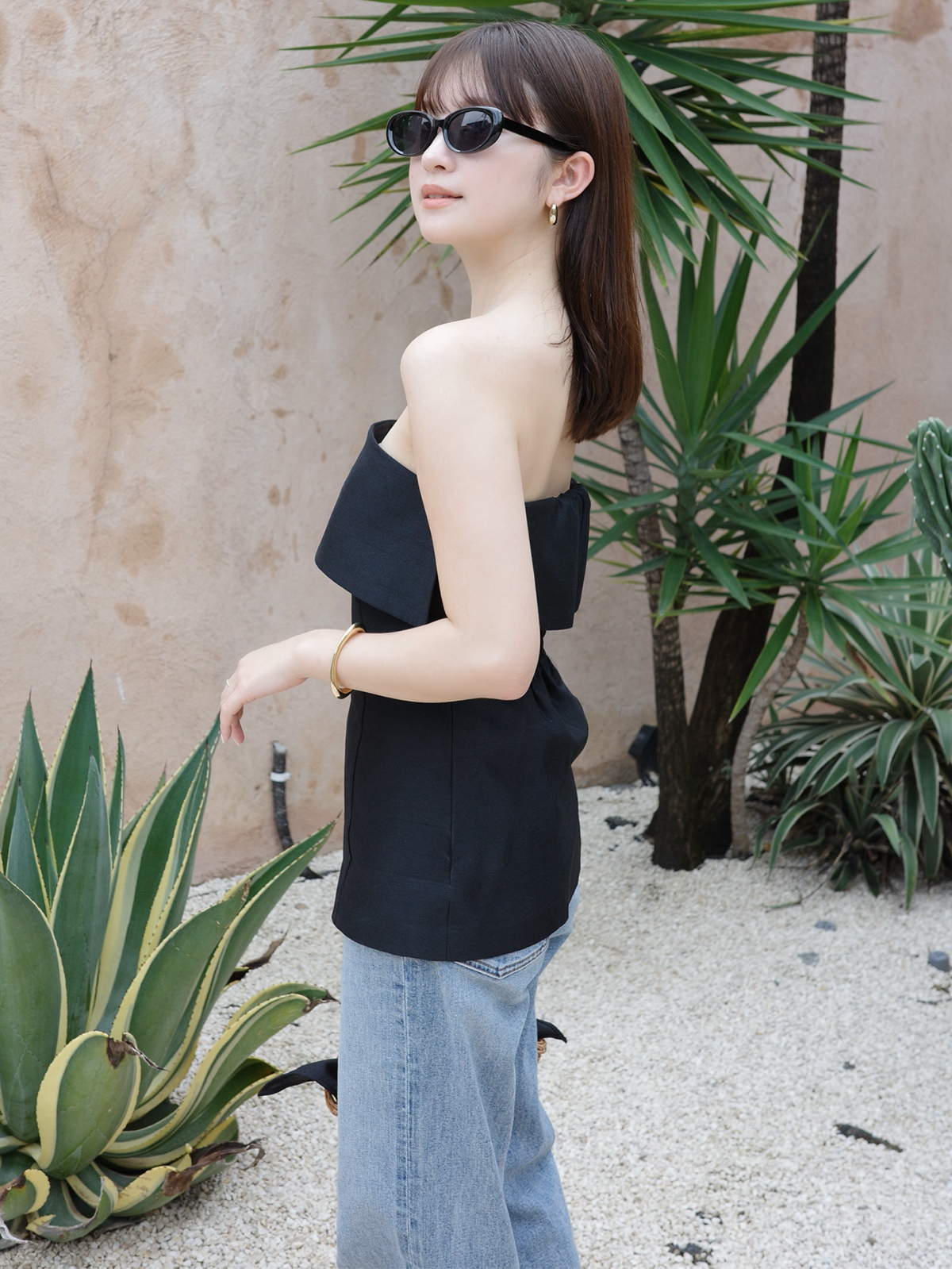 シャンタンベアトップス(S BEIGE): トップスanuans