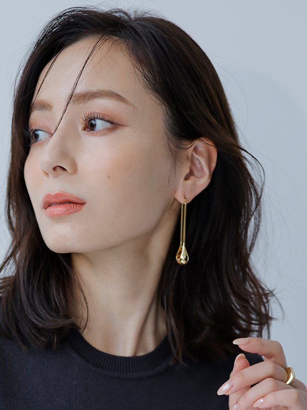 高価値セリー 【美品】 canal ドロップピアス accessory アクセサリー ...