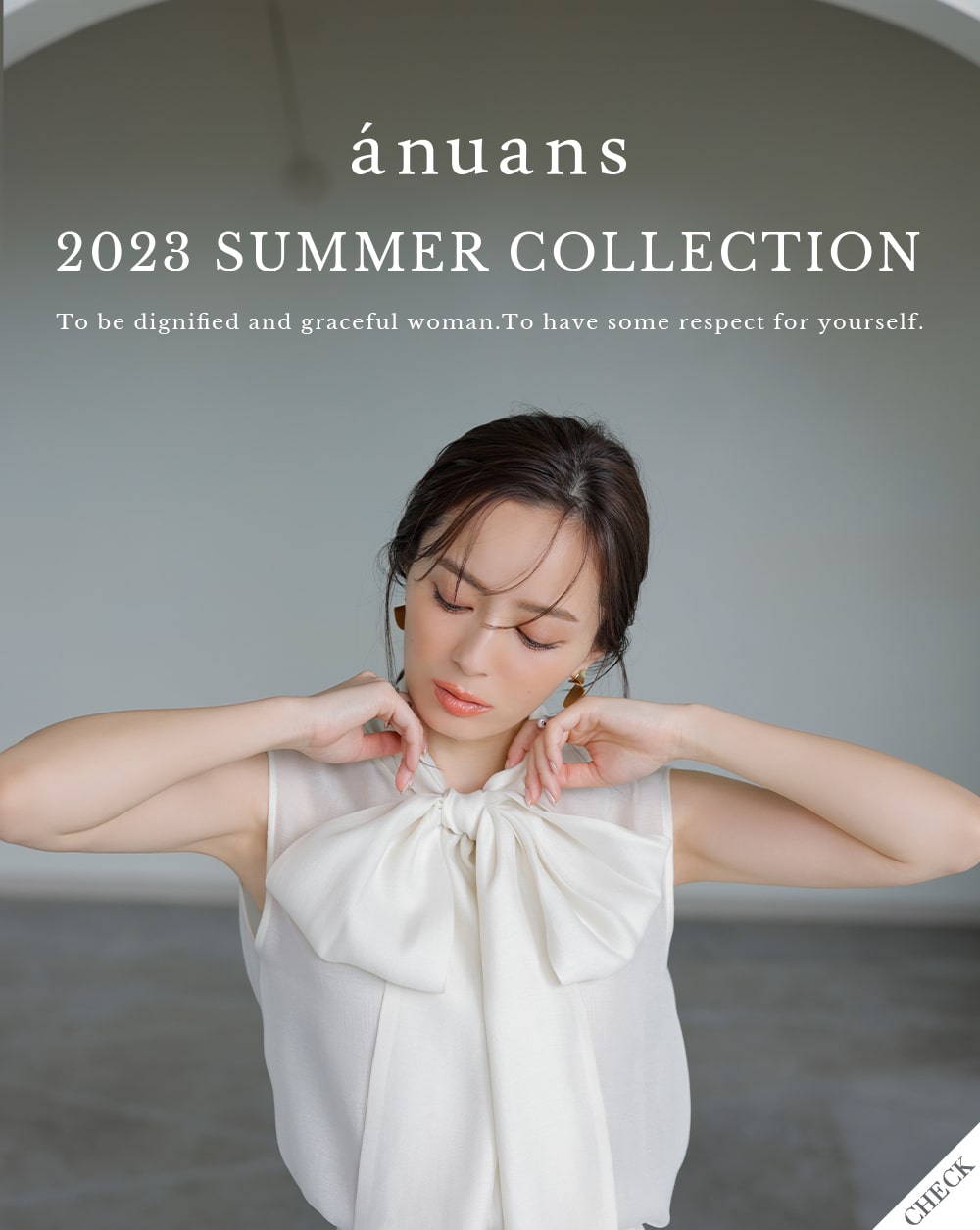 2023 ss 今季ワッシャープリーツベアワンピース anuans-